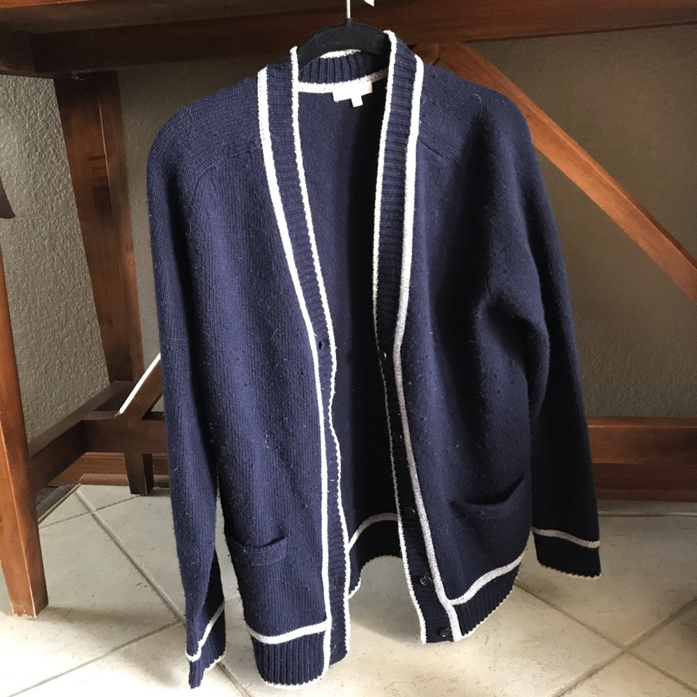 Designer cardigan- diamond in the rough!